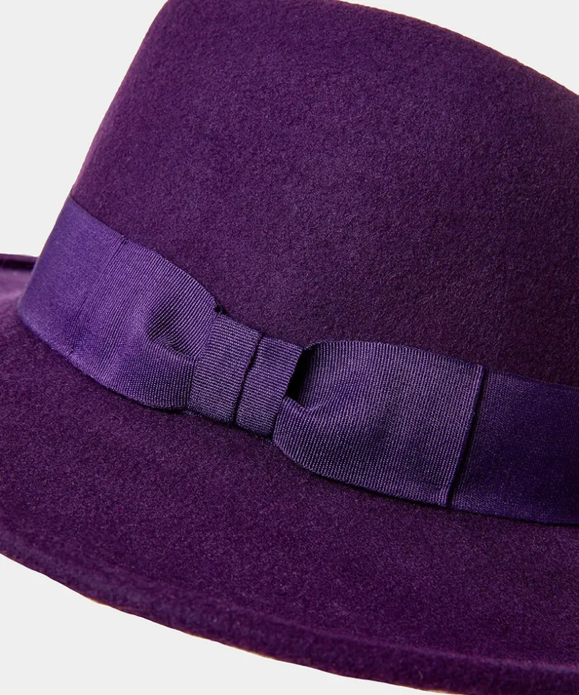 Joe Browns Private Showing Wool Fedora-Women Accessories & Jewellery