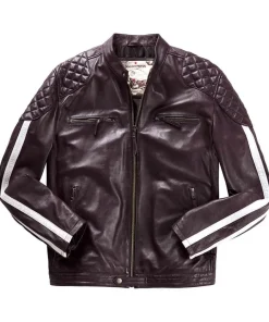 Joe Browns Racer Leather Jacket- Leather Jackets|Coats & Jackets
