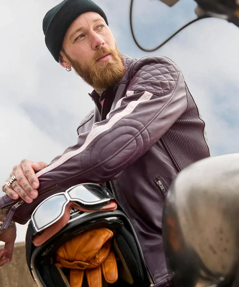 Joe Browns Racer Leather Jacket- Leather Jackets|Coats & Jackets
