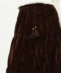 Joe Browns Remarkable Velour Tiered Skirt-Women Skirts