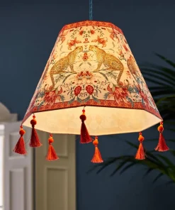 Joe Browns Road To Jaipur Tassel Pendant Shade- Lighting & Lamps|Floral Décor
