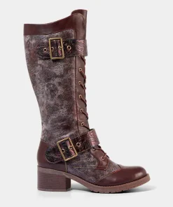 Joe Browns Robyn Tooled Strap Boots-Women Heels|Boots