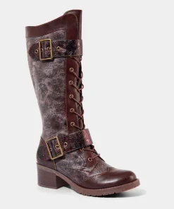 Joe Browns Robyn Tooled Strap Boots-Women Heels|Boots