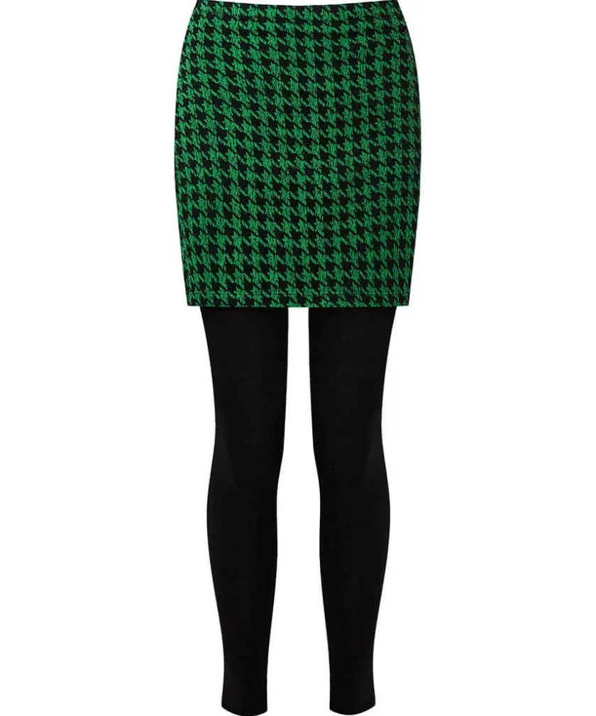 Joe Browns Rock Dogstooth Skirted Legging-Women Skirts|Jeans & Trousers