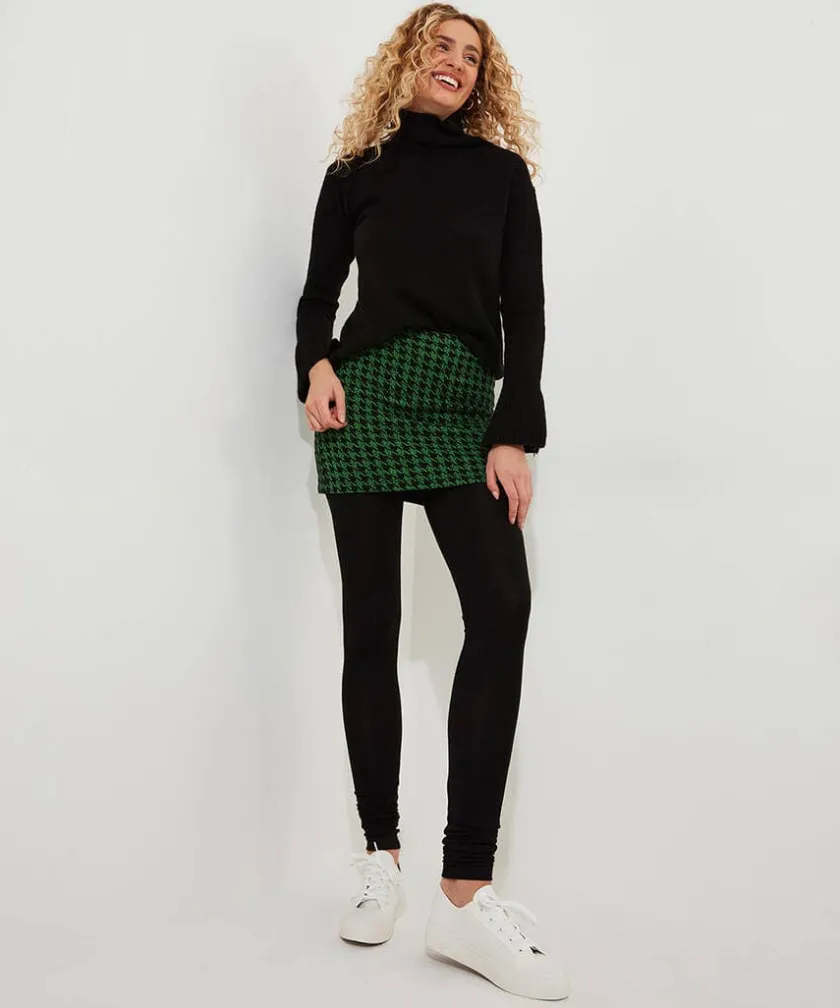 Joe Browns Rock Dogstooth Skirted Legging-Women Skirts|Jeans & Trousers