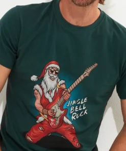 Joe Browns Rockin Santa Tee- Men's Clothing|Novelty Gifts