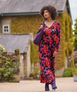Joe Browns Romantic Florals Jersey Dress-Women Petite Collection|Dresses