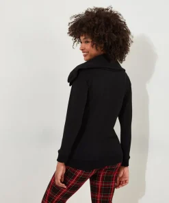 Joe Browns Ronnie Zip Front Jersey Top-Women Tops, Tunics & Blouses