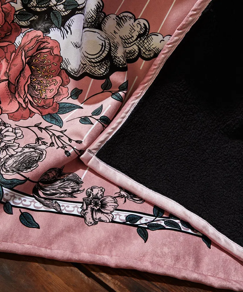 Joe Browns Roses And Rebels Throw- Floral Décor|Cushions & Throws