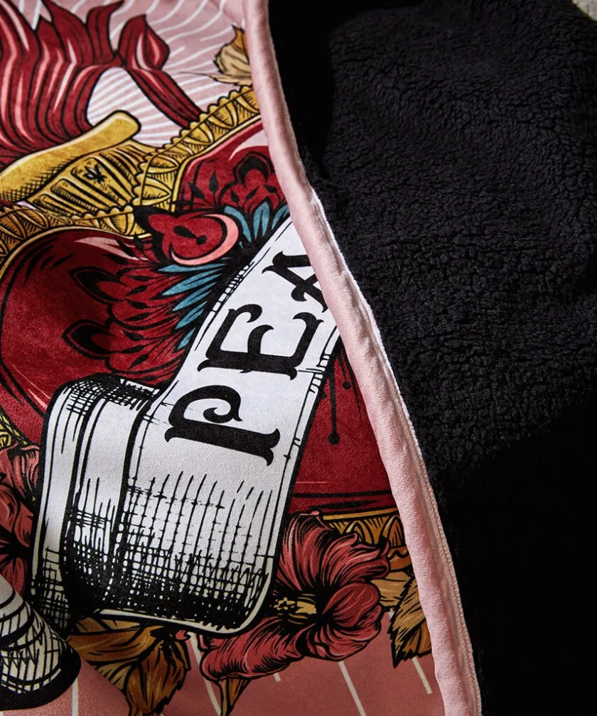 Joe Browns Roses And Rebels Throw- Floral Décor|Cushions & Throws