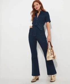 Joe Browns Roxie Denim Jumpsuit-Women Denim Styles|Petite Collection