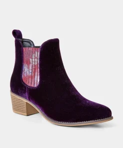 Joe Browns Rumour Has It Velvet Boots-Women Ankle Boots|Heels