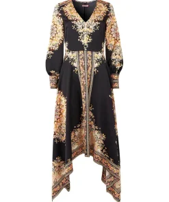Joe Browns Savannah Scarf Print Dress-Women Dresses