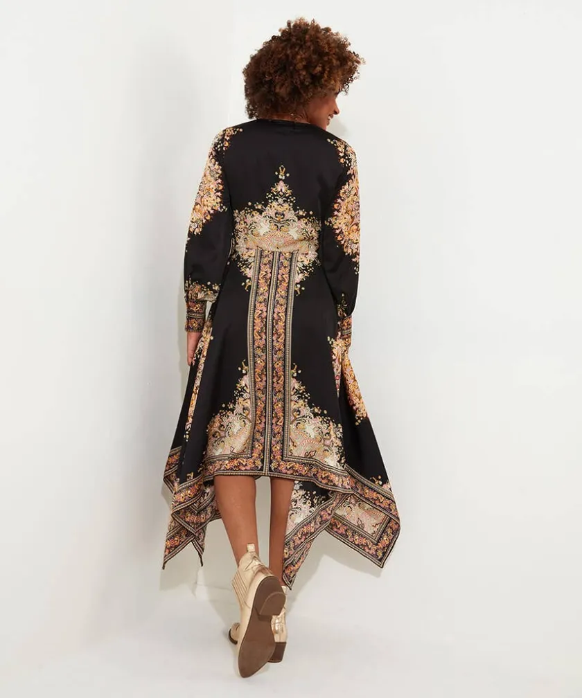 Joe Browns Savannah Scarf Print Dress-Women Dresses