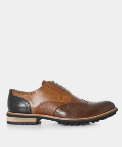 Joe Browns Savile Mixed Leather Brogues- Shoes|Shoes, Boots & Trainers