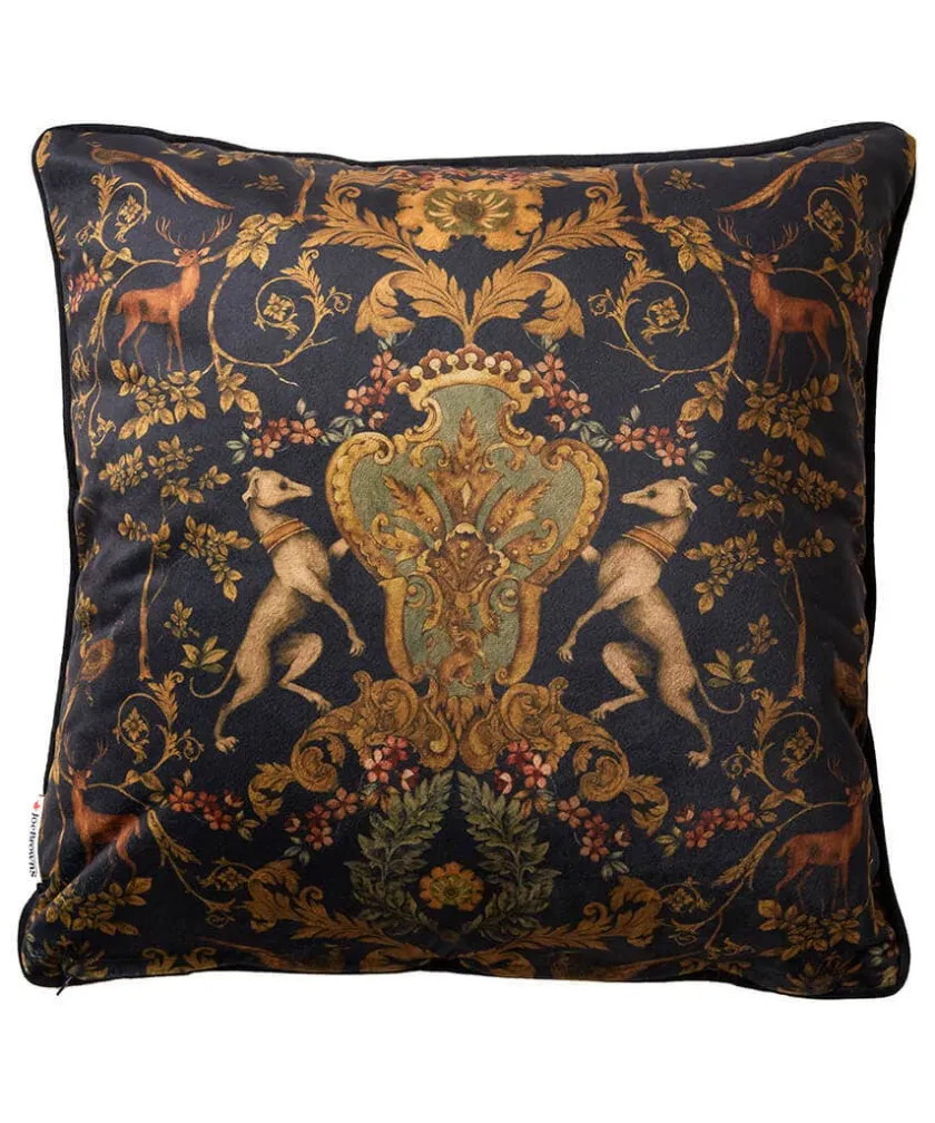 Joe Browns Secret Forest Reversible Cushion- Floral Décor|Animal Décor