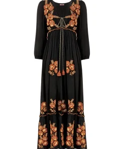 Joe Browns Sensational Embroidered Boho Dress-Women Dresses
