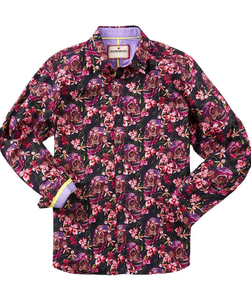 Joe Browns Sensational Skull Shirt- Men's Clothing|Gifts