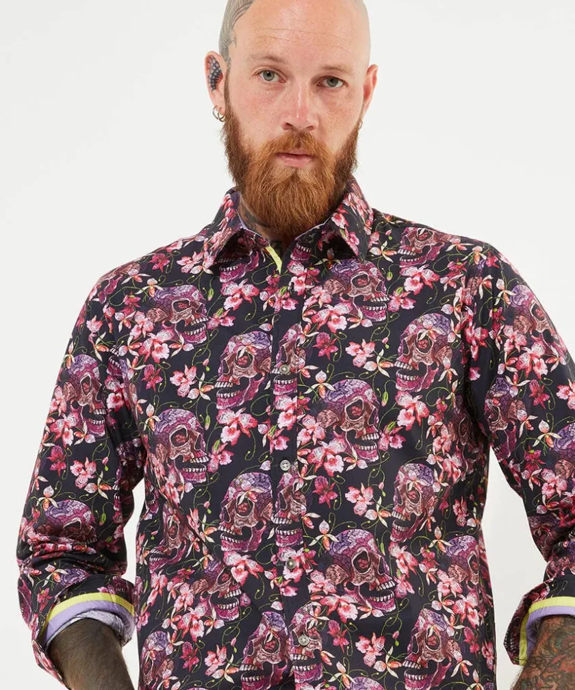 Joe Browns Sensational Skull Shirt- Men's Clothing|Gifts