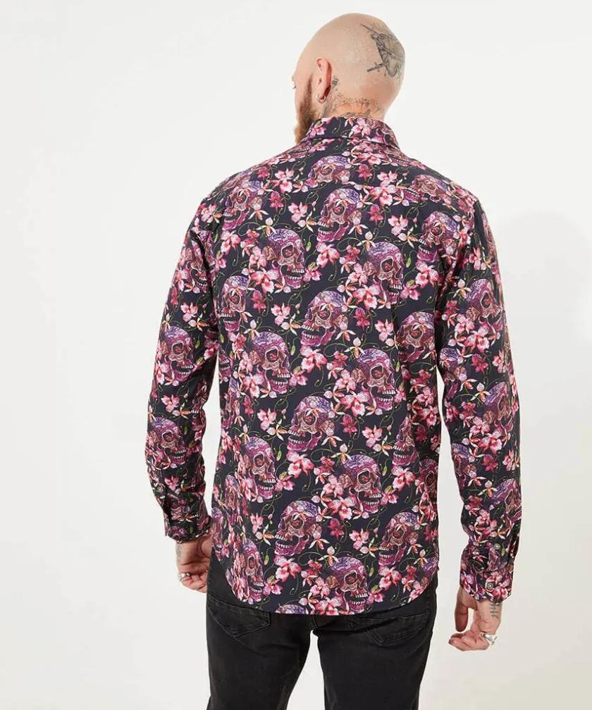 Joe Browns Sensational Skull Shirt- Men's Clothing|Gifts