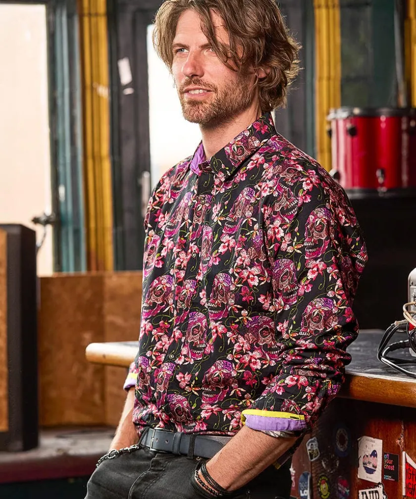 Joe Browns Sensational Skull Shirt- Men's Clothing|Gifts