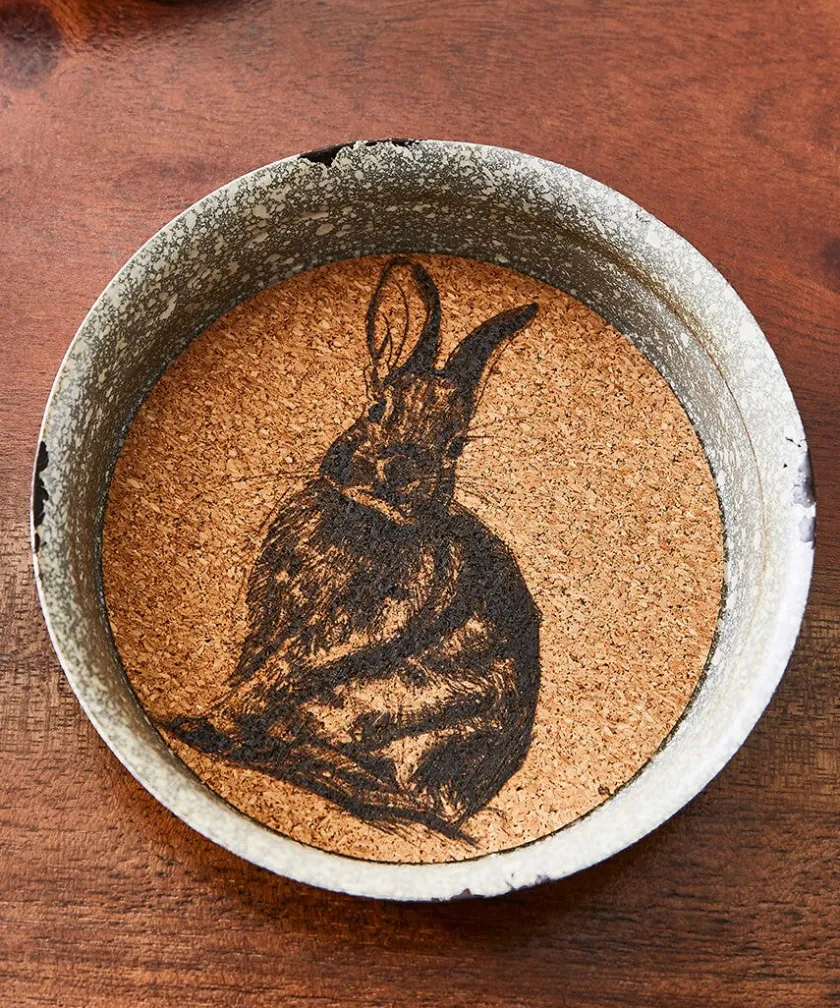 Joe Browns Set Of 4 Heritage Hare Coasters- Kitchenware & Dining|Animal Décor