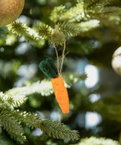 Joe Browns Set Of 4 Very Veggie Hanging Christmas Decorations- Home Accessories|Christmas Homeware
