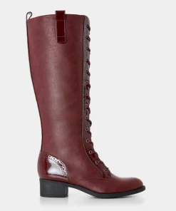 Joe Browns Sharp And Smart Lace Up Boots-Women Heels|Boots