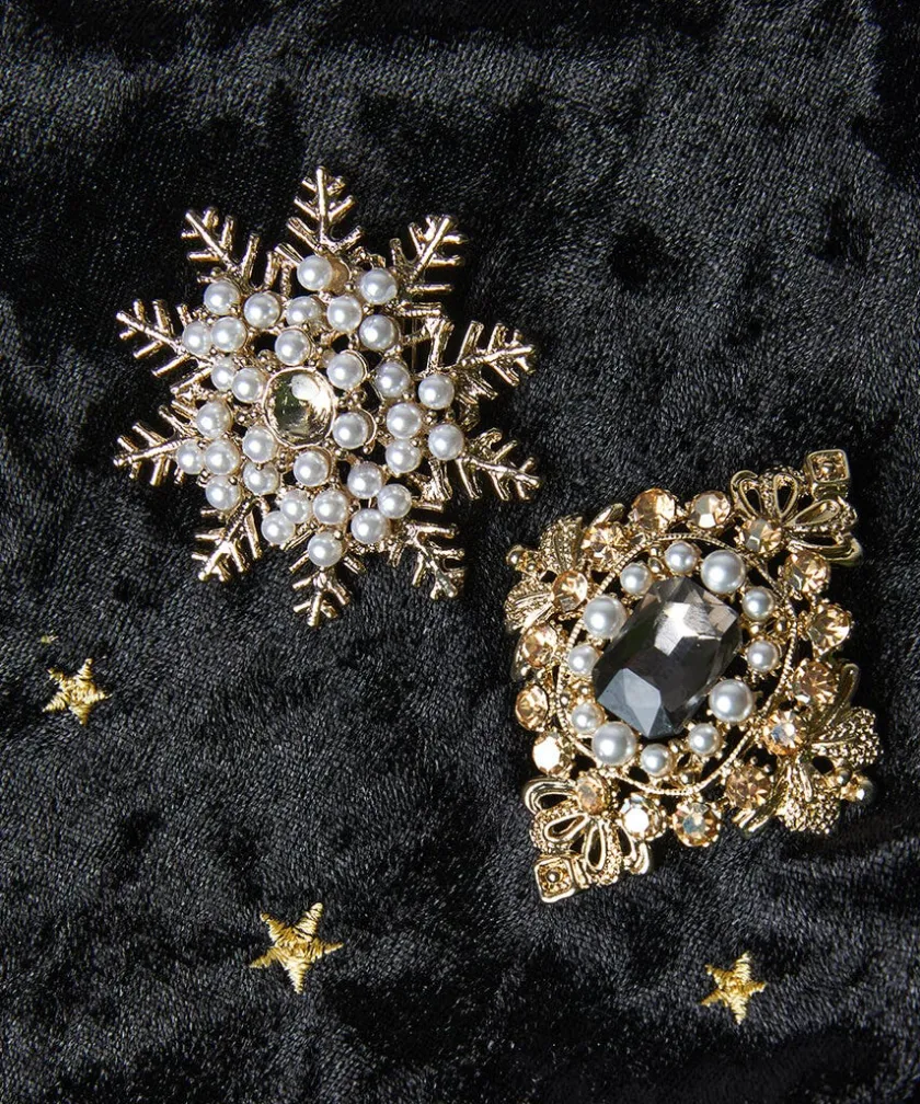 Joe Browns Shimmering In Vintage Brooch Set-Women Gifts|Accessories & Jewellery