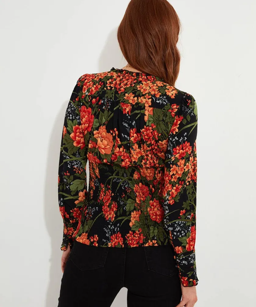 Joe Browns Simon's Vintage Printed Blouse-Women Tops, Tunics & Blouses