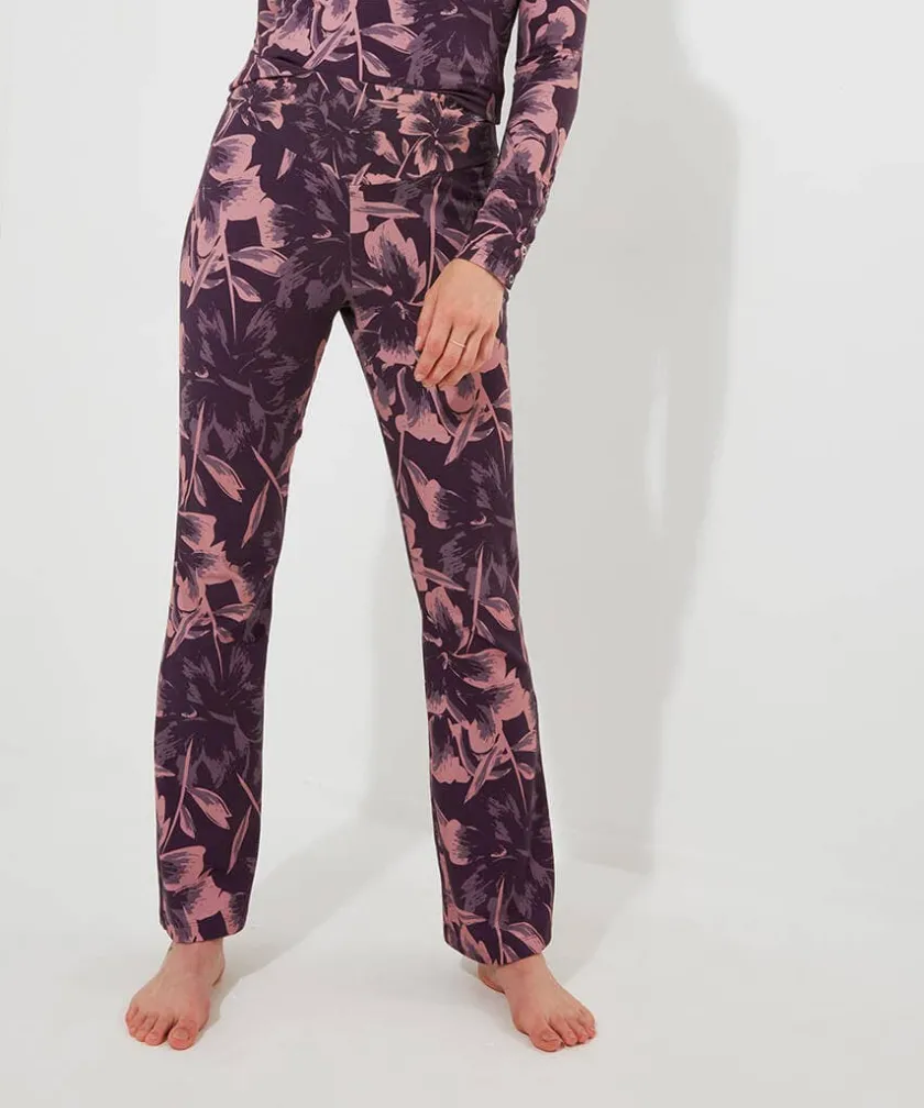 Joe Browns Sloe Joes Floral Flared Trouser-Women Women's Clothing|Loungewear & Pyjamas