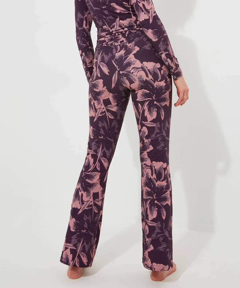 Joe Browns Sloe Joes Floral Flared Trouser-Women Women's Clothing|Loungewear & Pyjamas