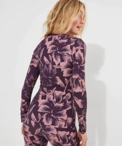 Joe Browns Sloe Joes Floral Henley-Women Women's Clothing|Loungewear & Pyjamas