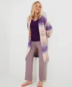 Joe Browns Sloe Joes Ombre Cosy Longline Cardigan-Women Women's Clothing|Loungewear & Pyjamas