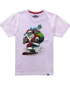Joe Browns Snow Boarding Santa Tee- Men's Clothing|Novelty Gifts
