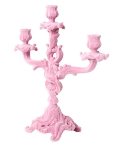 Joe Browns Soft Flock Ornate Candle Holder- Home Accessories|Candles & Candle Holders