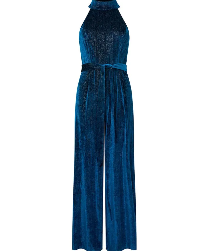 Joe Browns Statement Velour Jumpsuit-Women Women's Clothing|Jeans & Trousers