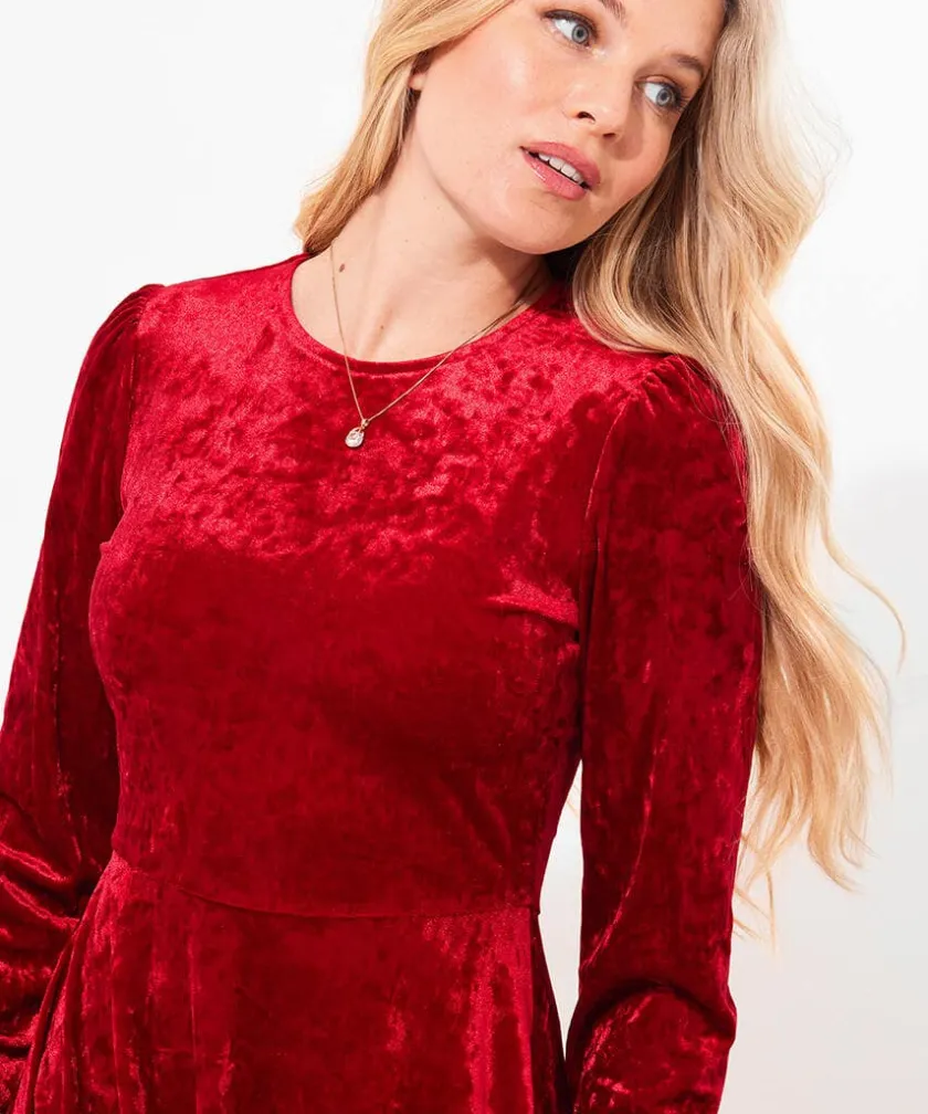 Joe Browns Stella Velour Dress-Women Women's Clothing|Dresses