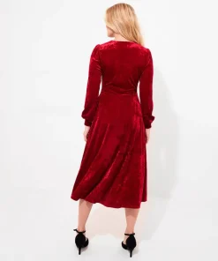 Joe Browns Stella Velour Dress-Women Women's Clothing|Dresses