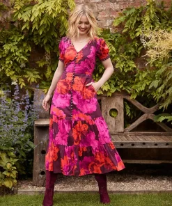 Joe Browns Stunning Florals Dress-Women Dresses