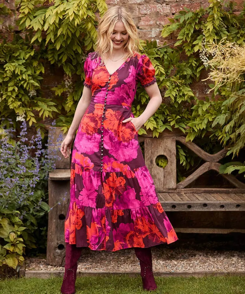 Joe Browns Stunning Florals Dress-Women Dresses
