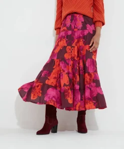Joe Browns Stunning Florals Skirt-Women Skirts