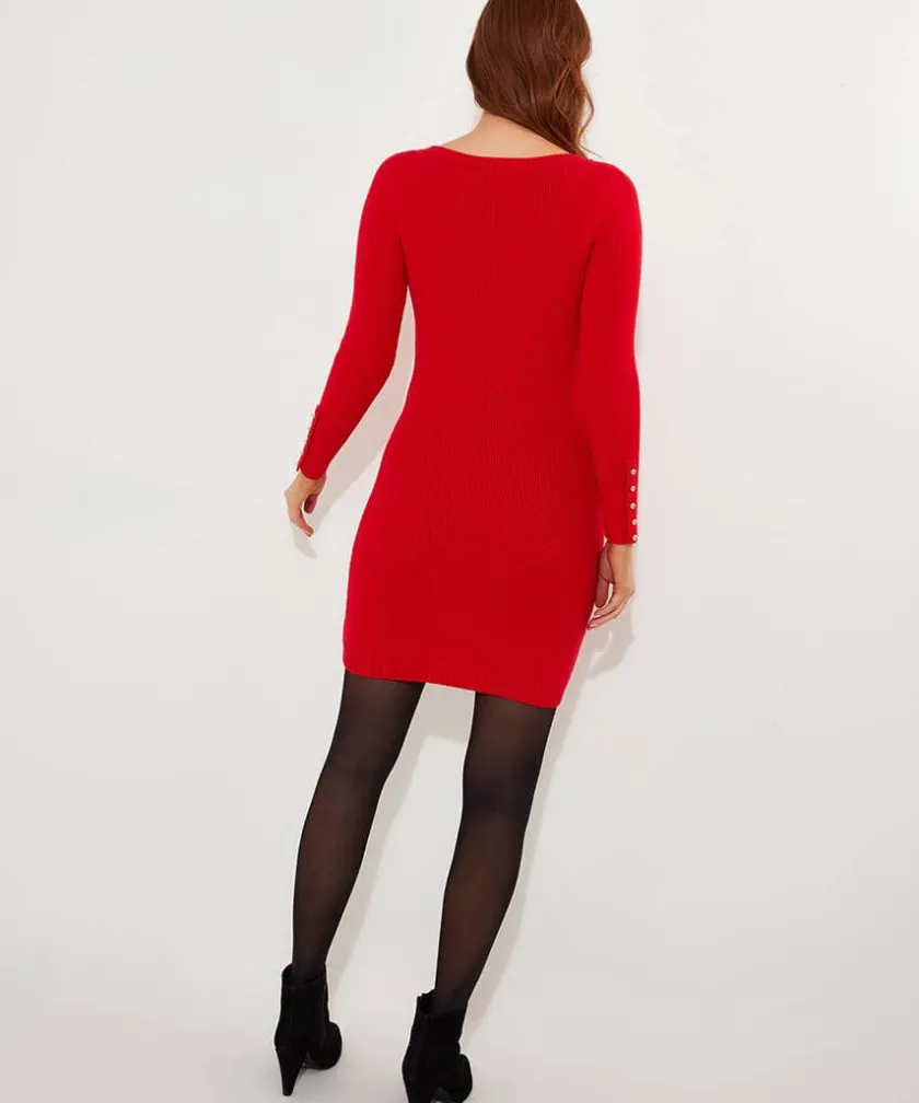 Joe Browns Stunning Strappy Jumper Dress-Women Knitwear & Cardigans|Dresses