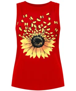 Joe Browns Summer Sunflower Vest-Women Tops, Tunics & Blouses