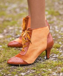Joe Browns Sweet Song Velvet Bootees-Women Ankle Boots|Heels