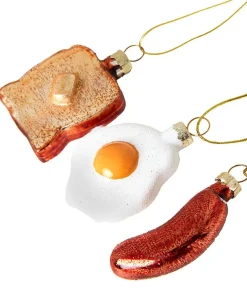 Joe Browns The Big Breakfast Set Christmas Ornaments- Home Accessories|Christmas Homeware
