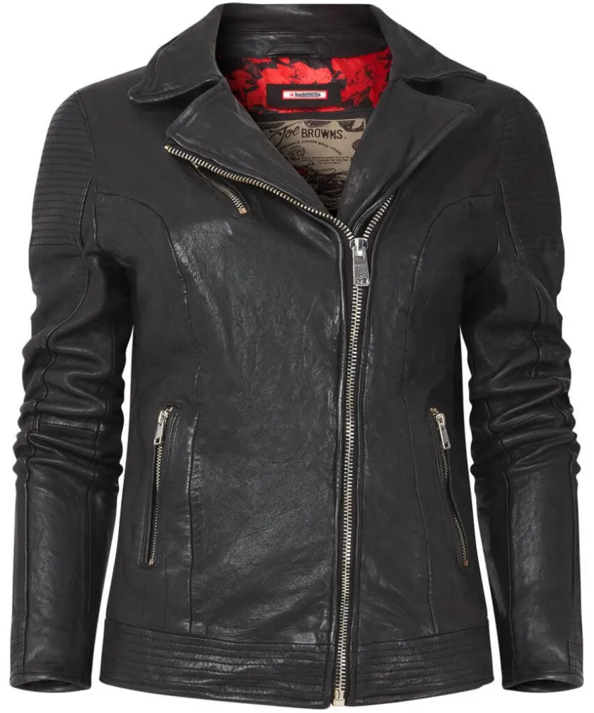 Joe Browns The Forever Leather Jacket-Women Coats & Jackets|Leather Jackets