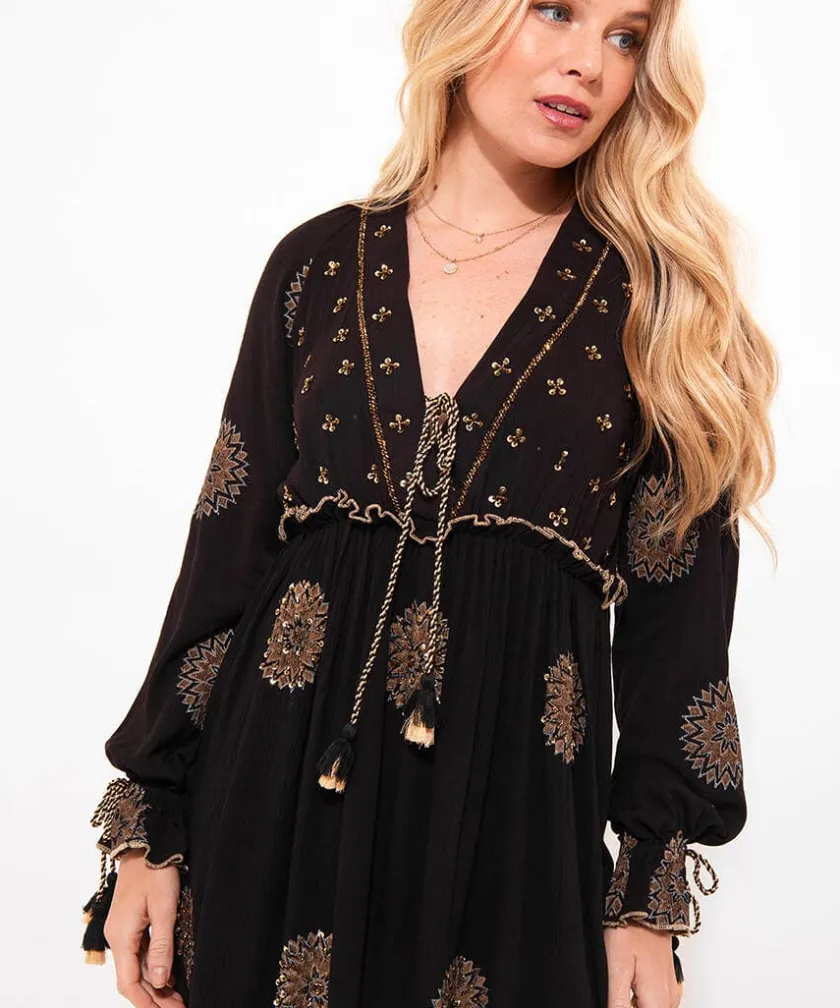 Joe Browns Truly Remarkable Embroidered Tunic Dress-Women Women's Clothing|Tops, Tunics & Blouses