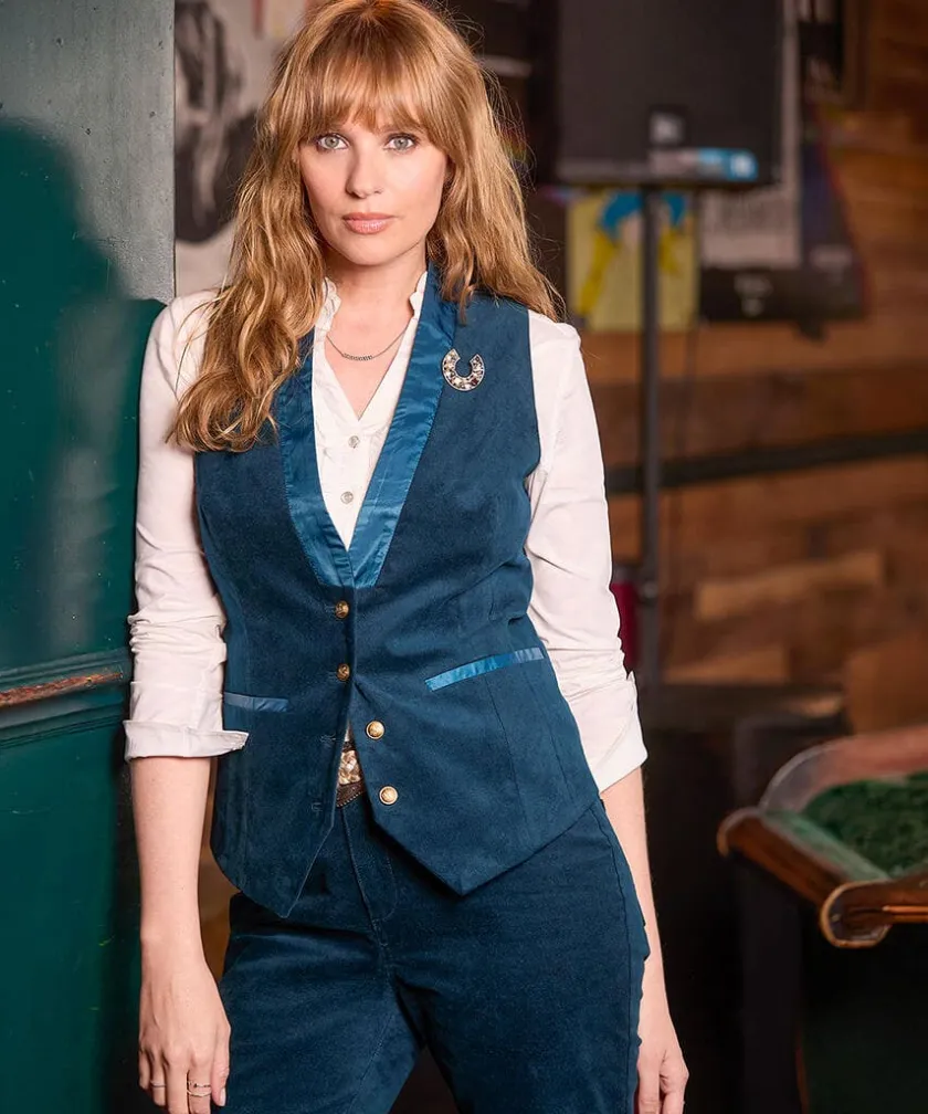 Joe Browns Ultimate Velvet Waistcoat-Women Women's Clothing|Waistcoats