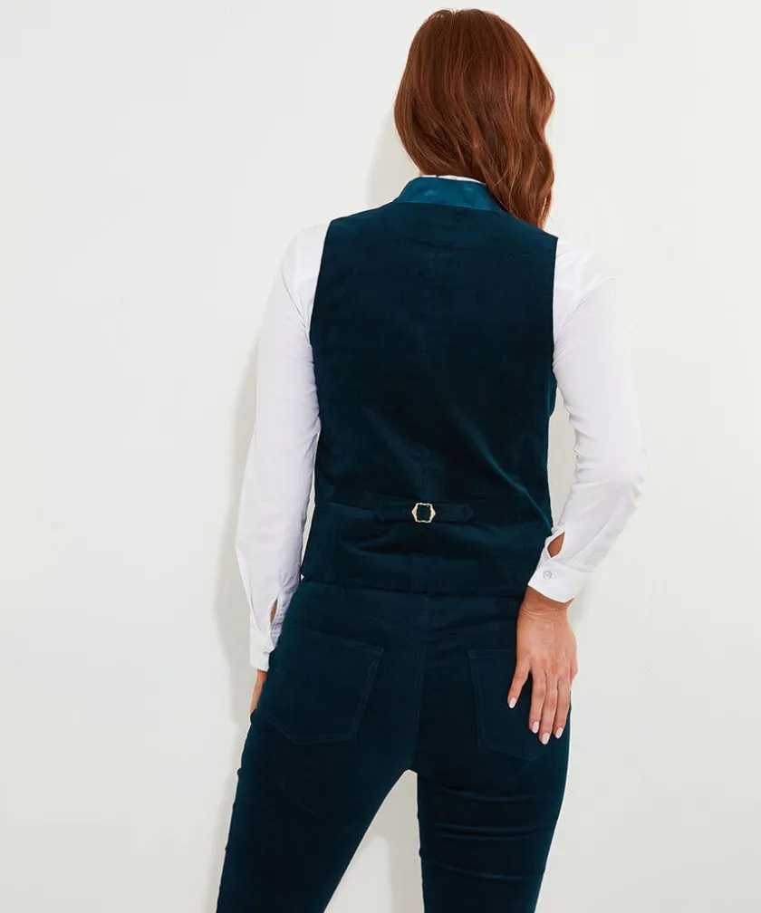 Joe Browns Ultimate Velvet Waistcoat-Women Women's Clothing|Waistcoats